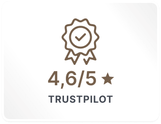 4,6 sur trustpilot